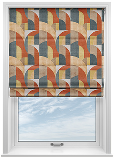 Varadero Velvet, Russet - Roman Blind